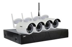Kit De Monitoramento Alta Segurança - 4 Câmeras - Wifi