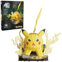 Kit de Montagem 3D Pikachu 4D Build com 201 Peças Kit de Montagem 3D Pikachu 4D Build com 201 Peças
