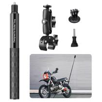 Kit De Montagem De Bicicleta Para Motocicleta, Para Insta360 X2 X3 X4 Gopro Dji, Braçadeiras Duplas,