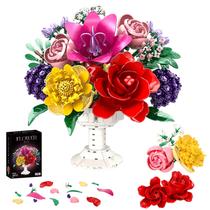 Kit de Montagem de Buquê de Flores Artificiais YOIUSFR 1070 Peças