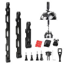 Kit de montagem de capacete com braço de extensão PellKing para Insta360 One X