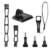 Kit de montagem de capacete SUREWO Aluminium NVG para GoPro Hero 13 preto