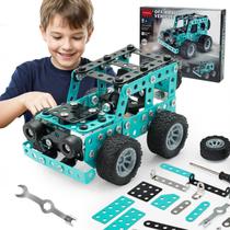 Kit de Montagem de Carro de Metal TANMGIN Erector Set 14,5 x 9,5 x 8 cm Kit de Montagem de Carro de Metal TANMGIN Erector Set 14,5 x 9,5 x 8 cm