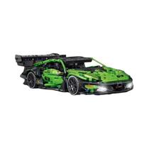 Kit De Montagem De Modelo De Supercarro De Corrida Para Meninos, Brinquedo De Blocos De Construção, Kit De Montagem De Modelo De Supercarro De Corrida Para Meninos, Brinquedo De Blocos De Construção,