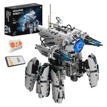 Kit de Montagem de Robô Hexápode STEM Programável MOQIDI Kit de Montagem de Robô Hexápode STEM Programável MOQIDI