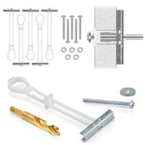 Kit de montagem de TV CondoMounts MSK8001 Steel Stud com âncora