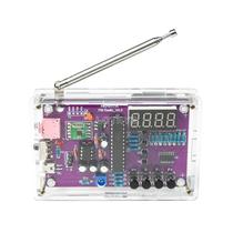 Kit De Montagem DIY De Placa De Circuito De Rádio FM Com Fonte De Alimentação Dupla RDA5807S