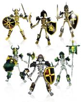 Kit de Montagem DIY MIKILOWUHA T13 Gladiador Romano 6 Figuras de Ação Kit de Montagem DIY MIKILOWUHA T13 Gladiador Romano 6 Figuras de Ação