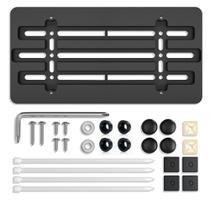 Kit de montagem do suporte de matrícula frontal RED WOLF Universal