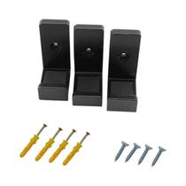 Kit De Montagem Em Parede PS4 pro Slim 3PCS Suporte Para Console De Videogame Suporte Rack Gancho