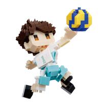Kit de Montagem KAWADA nanoblock Haikyu! Oikawa 230 peças Kit de Montagem KAWADA nanoblock Haikyu! Oikawa 230 peças