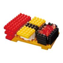 Kit de Montagem KAWADA nanoblock Sushi 120 Peças 5 cm Kit de Montagem KAWADA nanoblock Sushi 120 Peças 5 cm