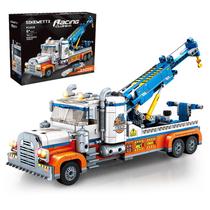Kit de Montagem Sikewettx Caminhão Guincho com Guindaste 781 Peças Kit de Montagem Sikewettx Caminhão Guincho com Guindaste 781 Peças