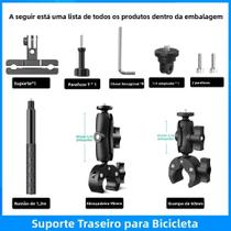 Kit De Montagem Traseira Para Bicicleta Insta360 Para Acessórios De Ciclismo, Suporte Para Câmeras Kit De Montagem Traseira Para Bicicleta Insta360 Para Acessórios De Ciclismo, Suporte Para Câmeras