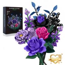 Kit de Montagem VINTOP Buquê de Flores 701 peças DIY Kit de Montagem VINTOP Buquê de Flores 701 peças DIY