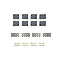 Kit de Montagem Westin 22-1025 Premier Oval para Barra Nerf Preto