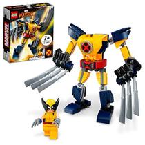 Kit de montagem Wolverine Mech Armor LEGO, colecionável, 141 peças