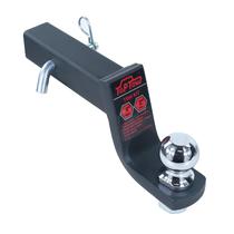 Kit de montaje de bola TOW_HITCH TOPTOW 2" bola con caída de 10 cm negro mate Kit de montaje de bola TOW_HITCH TOPTOW 2" bola con caída de 10 cm negro mate