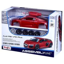 Kit de Montar Audi R8 V10 Plus Vermelho 1/24 Maisto 39510