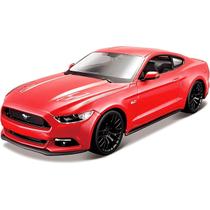Kit De Montar Carro Ford Mustang 2015 1/24 Vermelho Maisto 39126