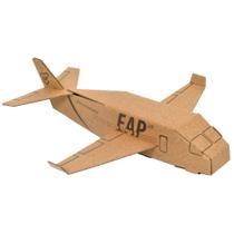 Kit de Montar e Pintar Aivão 3D em Papelão - Eu amo Papelão Kit de Montar e Pintar Aivão 3D em Papelão - Eu amo Papelão