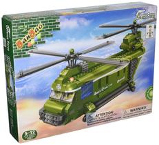 Kit de Montar Helicóptero Chinook BanBao com 415 Peças