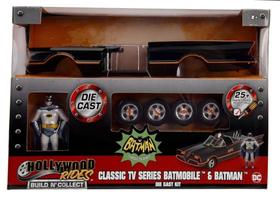 Kit de montar miniatura Batmóvel 1966 tv séries 1/24 Jada batmobile