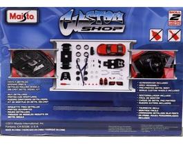 Kit De Montar Nissan 370z 2009 Vermelho Maisto 1/24