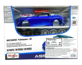 Kit De Montar Nissan Z 2023 azul Maisto 1/24 Kit De Montar Nissan Z 2023 azul Maisto 1/24