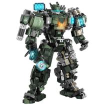 Kit de Montar Robô Mecha Grande Motorizado Loyratche 1403 Peças Kit de Montar Robô Mecha Grande Motorizado Loyratche 1403 Peças