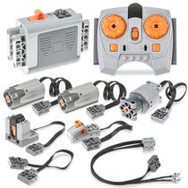 Kit de Motor 9 em 1 Technic Compatível com Lego - Com Controle Remoto