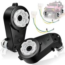 Kit de Motor e Caixa de Câmbio para Carrinho Elétrico 24V RS555 40000 RPM, 2 Peças Kit de Motor e Caixa de Câmbio para Carrinho Elétrico 24V RS555 40000 RPM, 2 Peças
