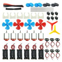 Kit de motores DC EUDAX 6 conjuntos de mini motor elétrico Hobby 3V-12V