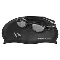 Kit de Natação Poker Navagio Preto