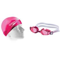 Kit de Natação Speedo Swim Jr SLC Rosa U