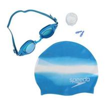 Kit De Natação Speedo Swim Slc / Azul