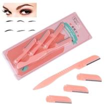 Kit De Navalha 3 Pecas Sobrancelha Com Refil Beauty Tool - Beauaty Tool Kit De Navalha 3 Pecas Sobrancelha Com Refil Beauty Tool - Beauaty Tool
