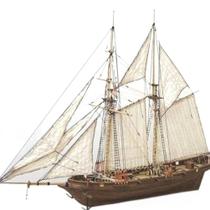 Kit de navio de vela de madeira Kit Home Modelo Decoração Barco Presentes Brinquedo para Crianças Brinquedos Modelo de Vela Clássica Blocos - HTTN