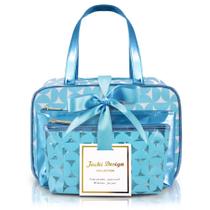 Kit de Necessaire com 3 pçs Glitz Jacki Design Azul Kit de Necessaire com 3 pçs Glitz Jacki Design Azul