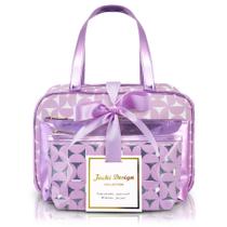 Kit de Necessaire com 3 pçs Glitz Jacki Design Roxo Kit de Necessaire com 3 pçs Glitz Jacki Design Roxo