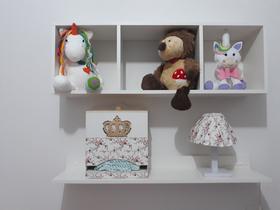 Kit de Nicho com Prateleira quarto do bebê - B&D Arte e Decoração