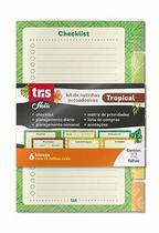 Kit de notinhas autoadesivas tropical Kit de notinhas autoadesivas tropical