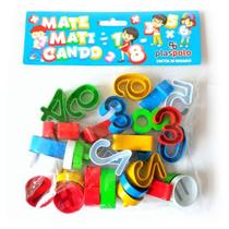 Kit de números matemáticando 30 peças - plaspolo - 93