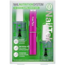 Kit de nutrição para unhas Nail Tek com hidratação, fortalecimento e lixamento Kit de nutrição para unhas Nail Tek com hidratação, fortalecimento e lixamento