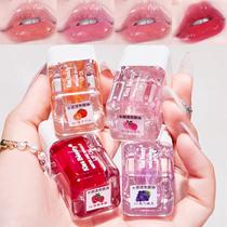 Kit de óleo e brilho labial Alisesun de 4 peças, hidratante e volumoso