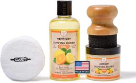 Kit de óleo e cera para tábuas de corte CLARK'S Food Grade 360mL