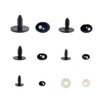 Kit De Olhos De Resina Oval Kawaii Para Amigurumi, Urso De Pelúcia, Crochê Com Arruelas