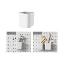 Kit De Organização De Parede DIY Com Painel Perfurado Para Armazenamento De Ferramentas, Montagem Em Kit De Organização De Parede DIY Com Painel Perfurado Para Armazenamento De Ferramentas, Montagem Em