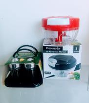 Kit de organizador de mesa e processador manual