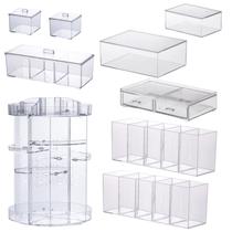 Kit de Organizadores para Maquiagem Plus - 9 pçs Kit de Organizadores para Maquiagem Plus - 9 pçs